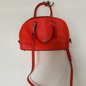 Coach Vibrant Orange Crossbody Bag